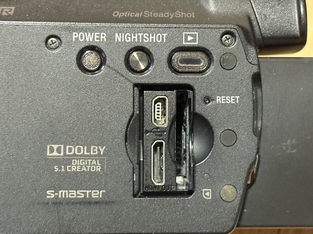 【2台】SONY HDR-CX700V＋HDR-CX170、バッテリー、バッグ