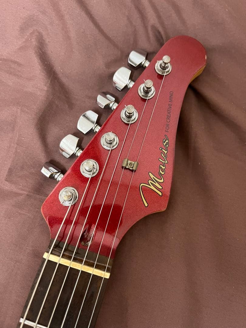 【調整済】mavis メイビス　石橋楽器　ストラト　エレキギター