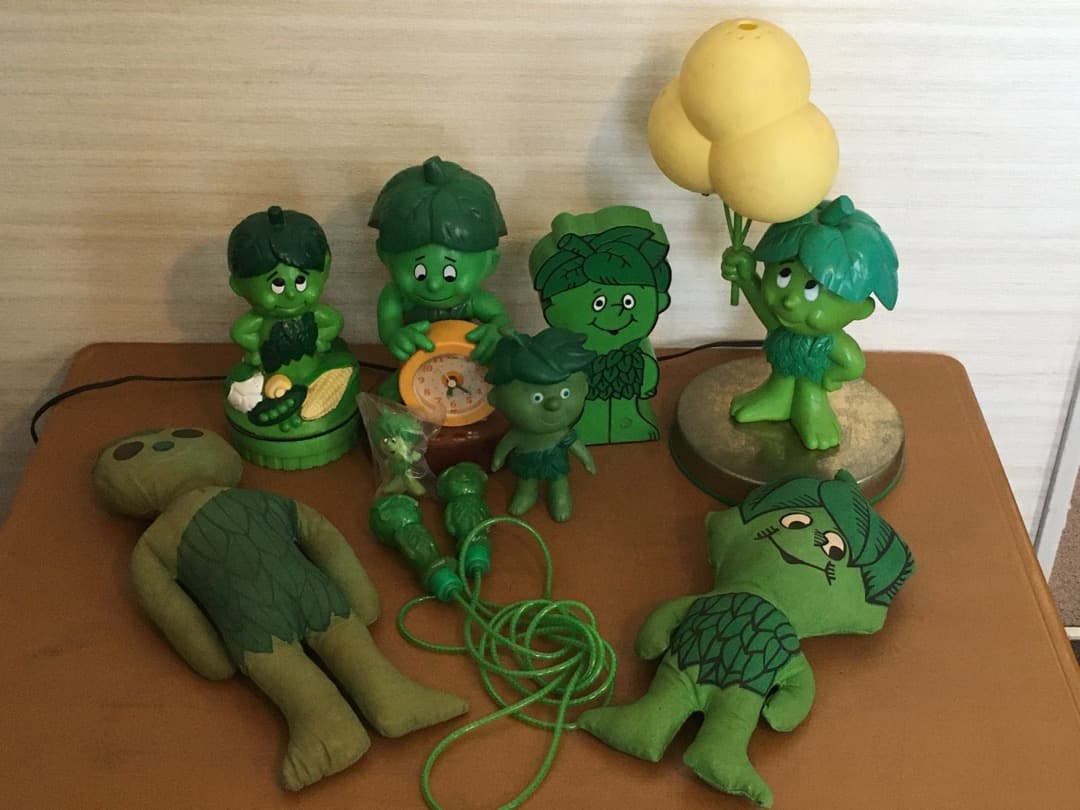 中古 TOY ビンテージ リトルスプラウト・グリーンジャイアント ９点セット