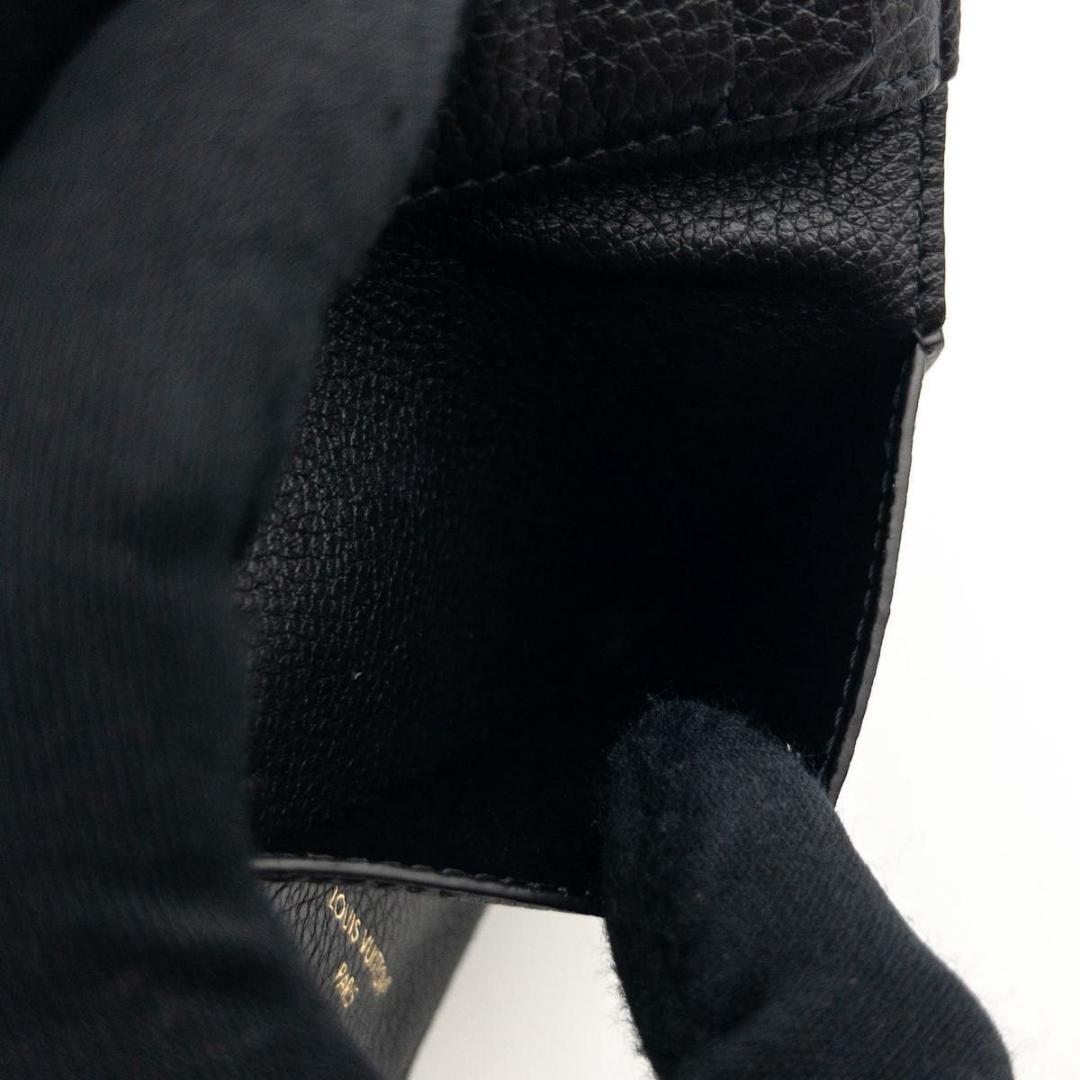 【超極美品】ルイヴィトン　新型ICポルトフォイユリサ　モノグラムアンプラント　黒