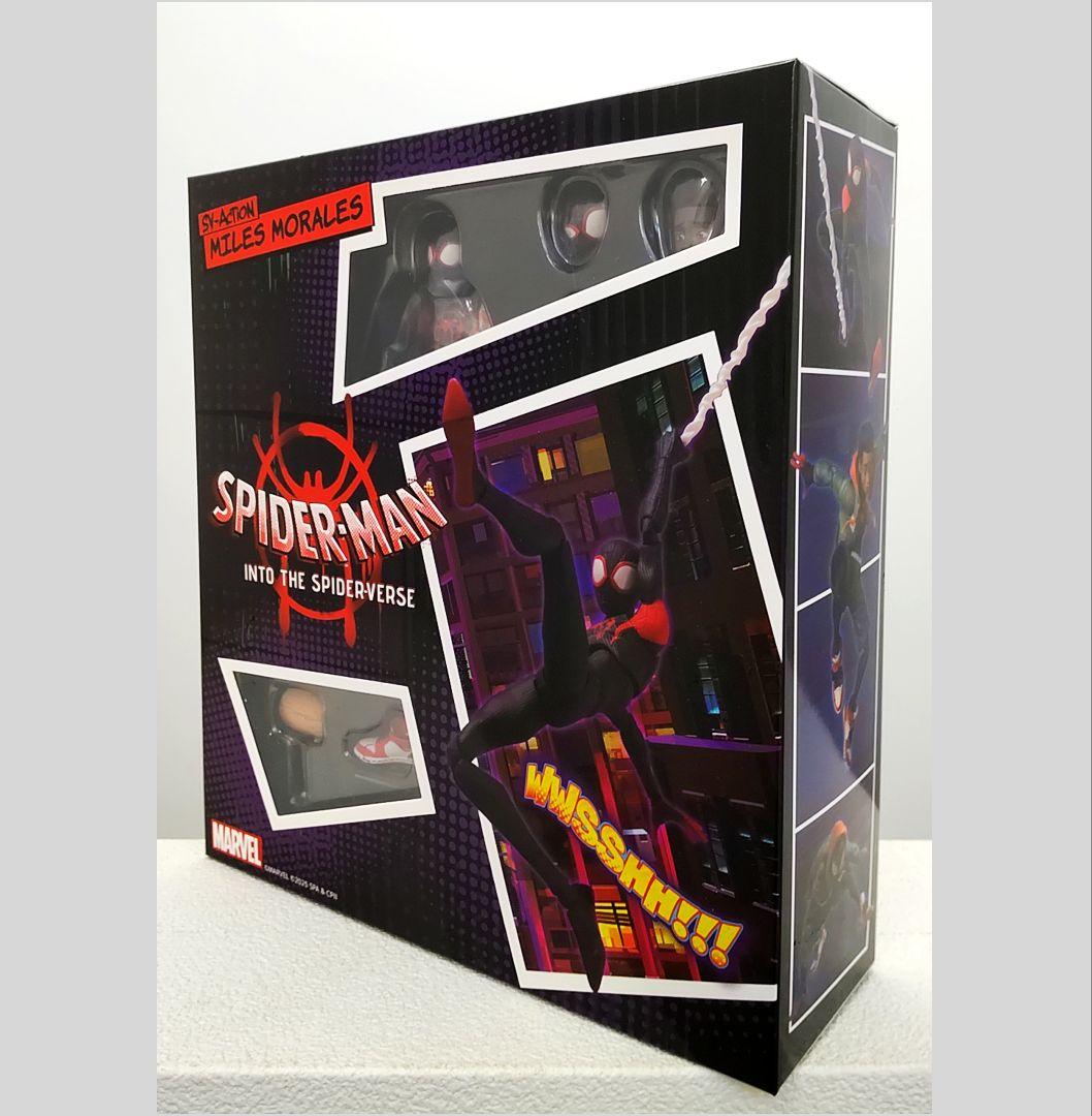 SVアクション マイルス・モラレス／スパイダーマン（四次再販）千値練 フィギュア