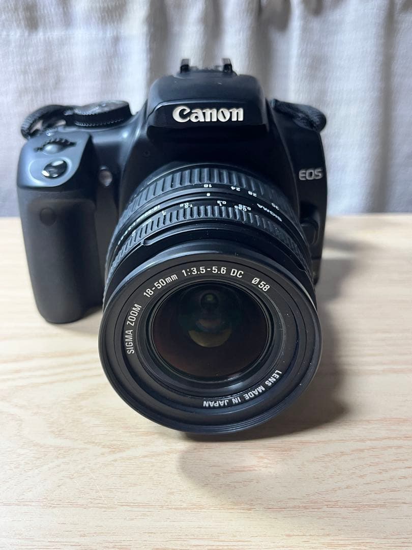 ♫稼働品 Canon EOS Kiss Digital X + SIGMAレンズ