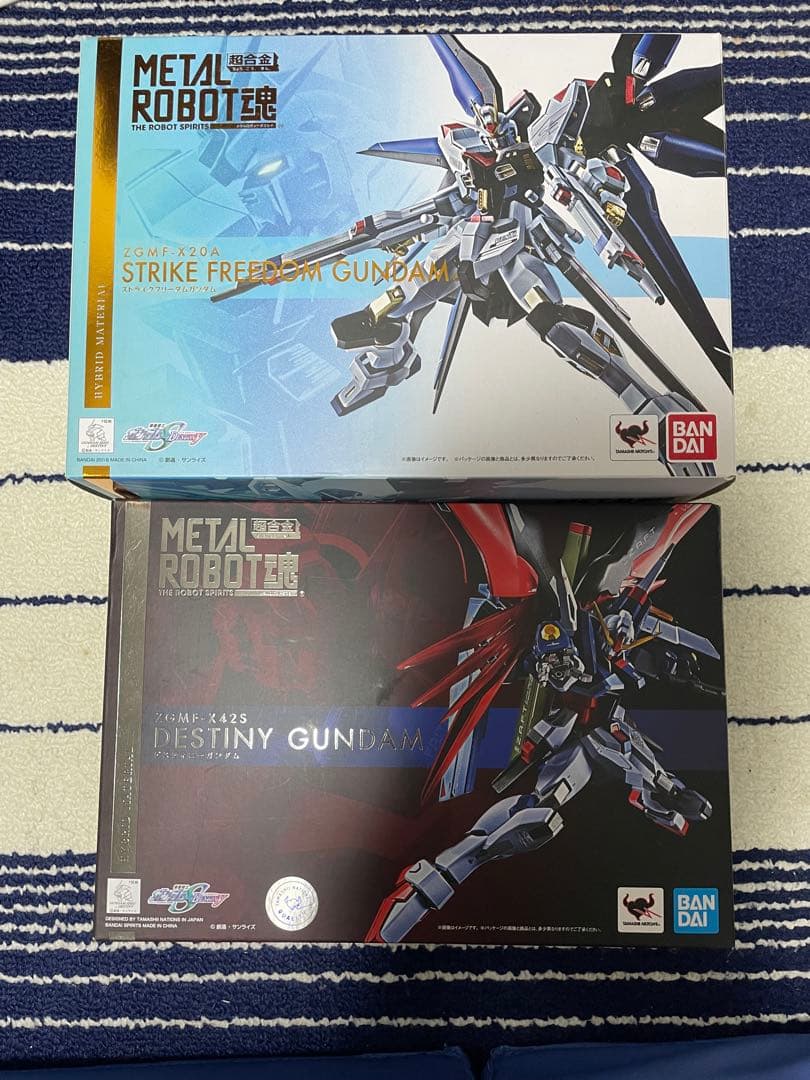 L ROBOT魂　ストライクフリーダム+デスティニー