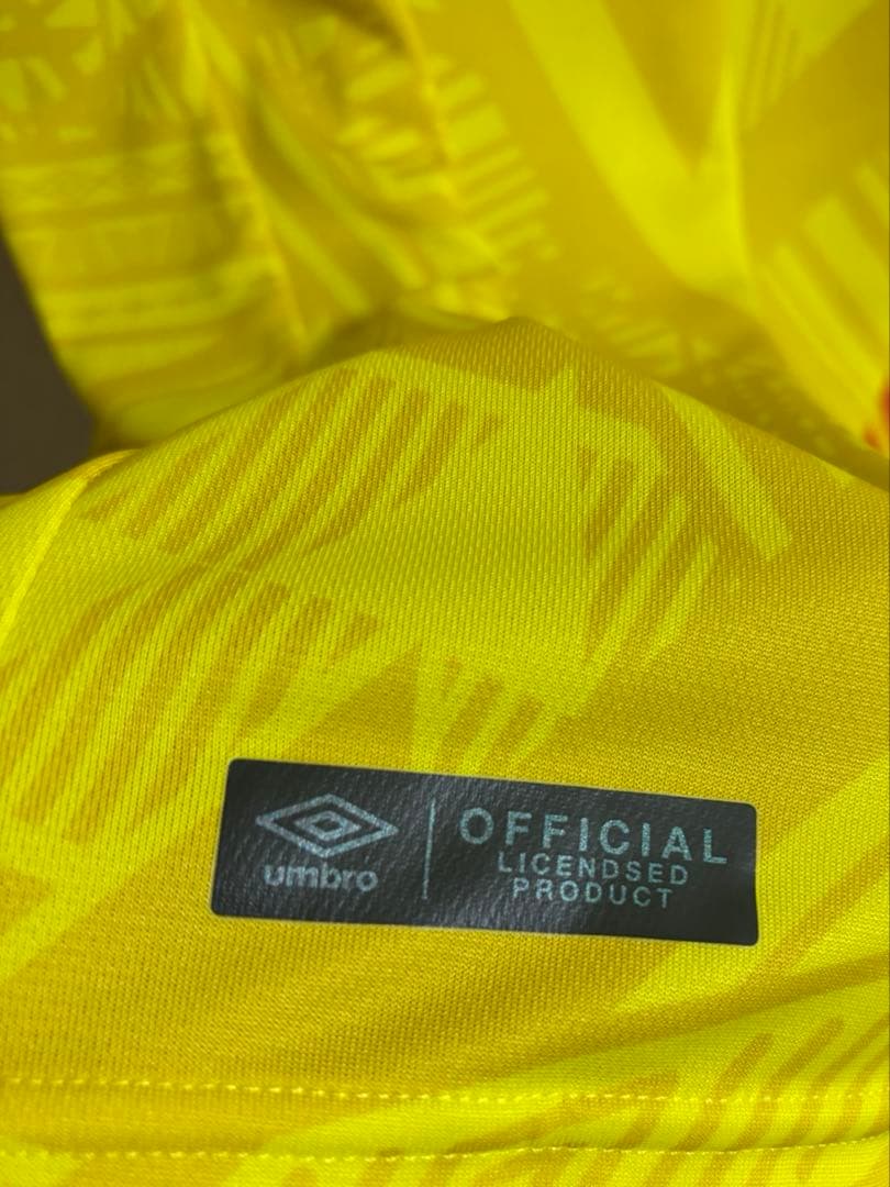 Umbro ギラヴァンツ北九州 オーセンティック　ユニフォーム　21 牛之濵　拓