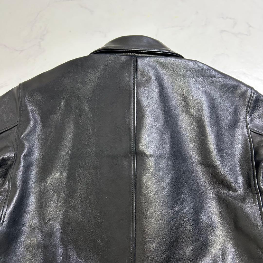 ジャケット・アウター NO,NO,YES! LEATHER JACKET HORSE-HIDE BLK