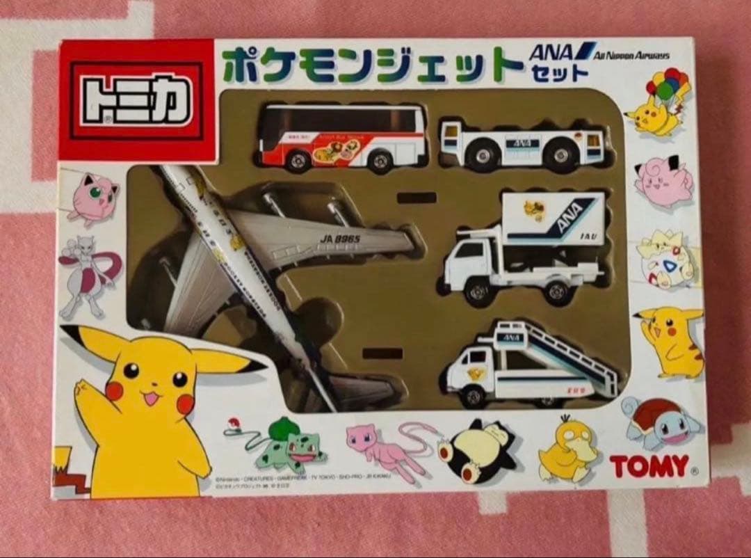 トミカ ANAポケモンジェットセット　25年以上前　レア