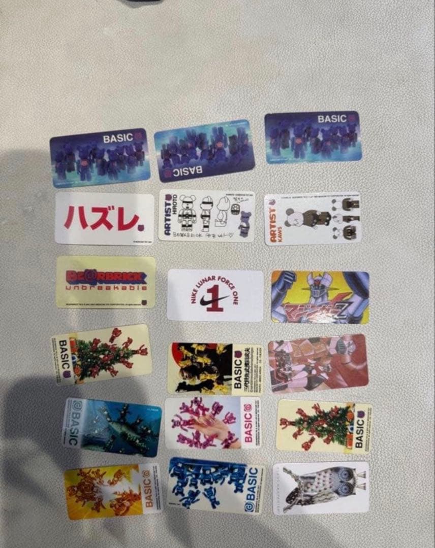 BE@RBRICK カードのみ SERIES1 甲本ヒロト ハズレ 18枚