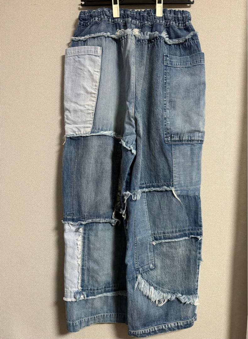 gotohollywood パッチワークデニム