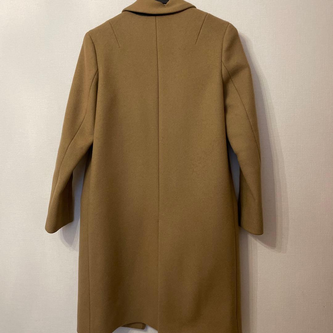 23区 ベージュ シングルボタン チェスターコート 38