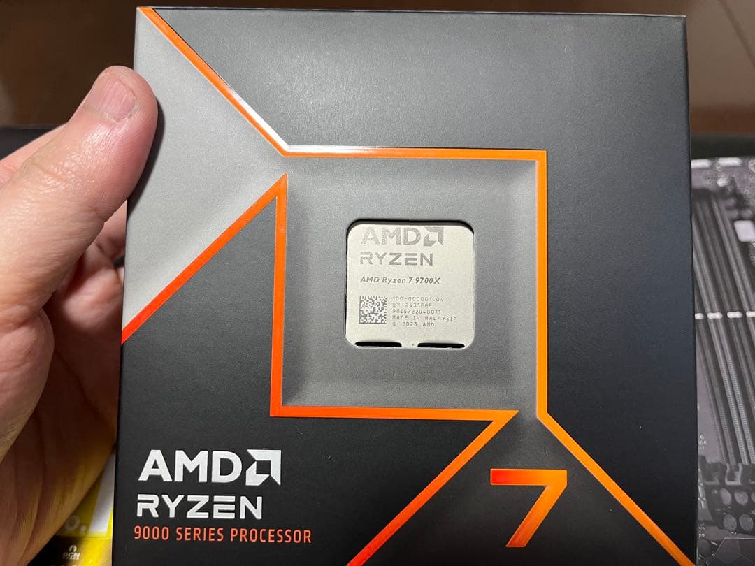 グラフィックボード・グラボ・ビデオカード Ryzen 7 9700X + ASUS TUF B650-PLUS WIFI