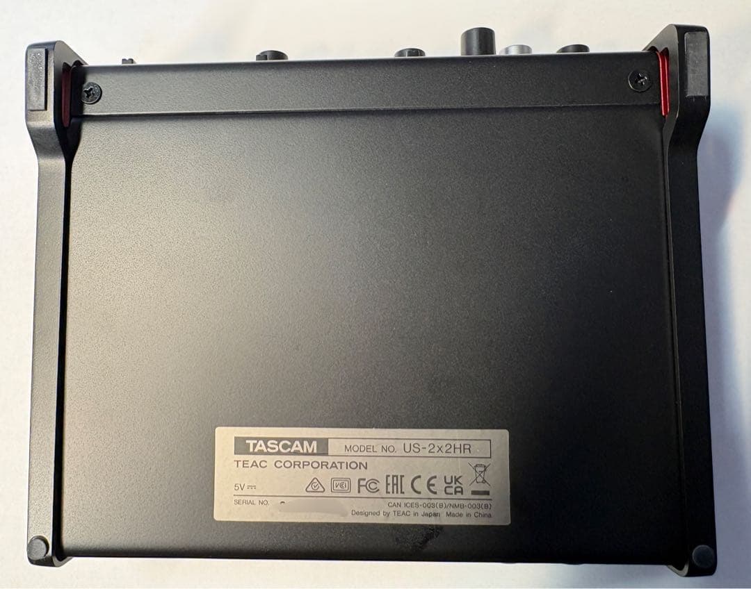 TASCAM US-2×2HR オーディオインターフェイス