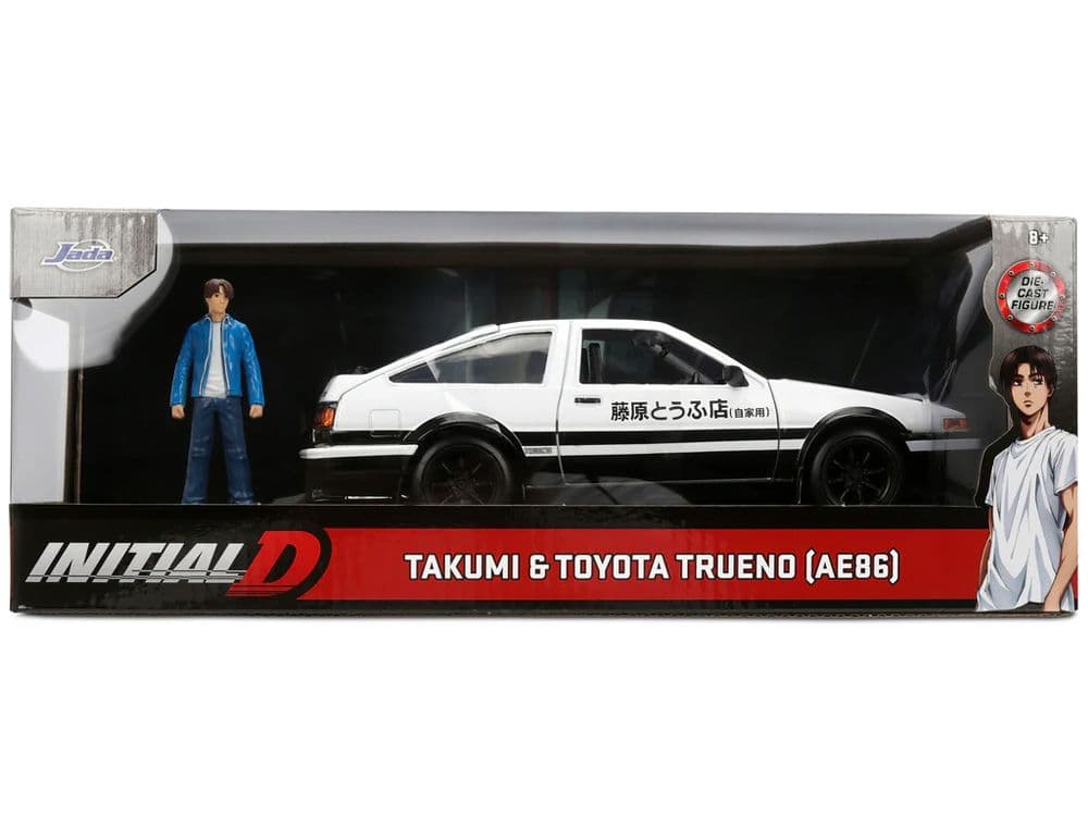 イニシャルD - トヨタ・トレノ AE86 & タクミ・フィギア