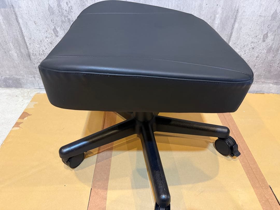 ★中古美品AKRacing オットマン ブラック フットレスト ゲーミングチェア