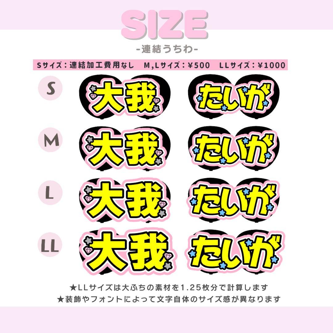 m うちわ文字 オーダー うちわ屋さん 文字パネル ネームボード