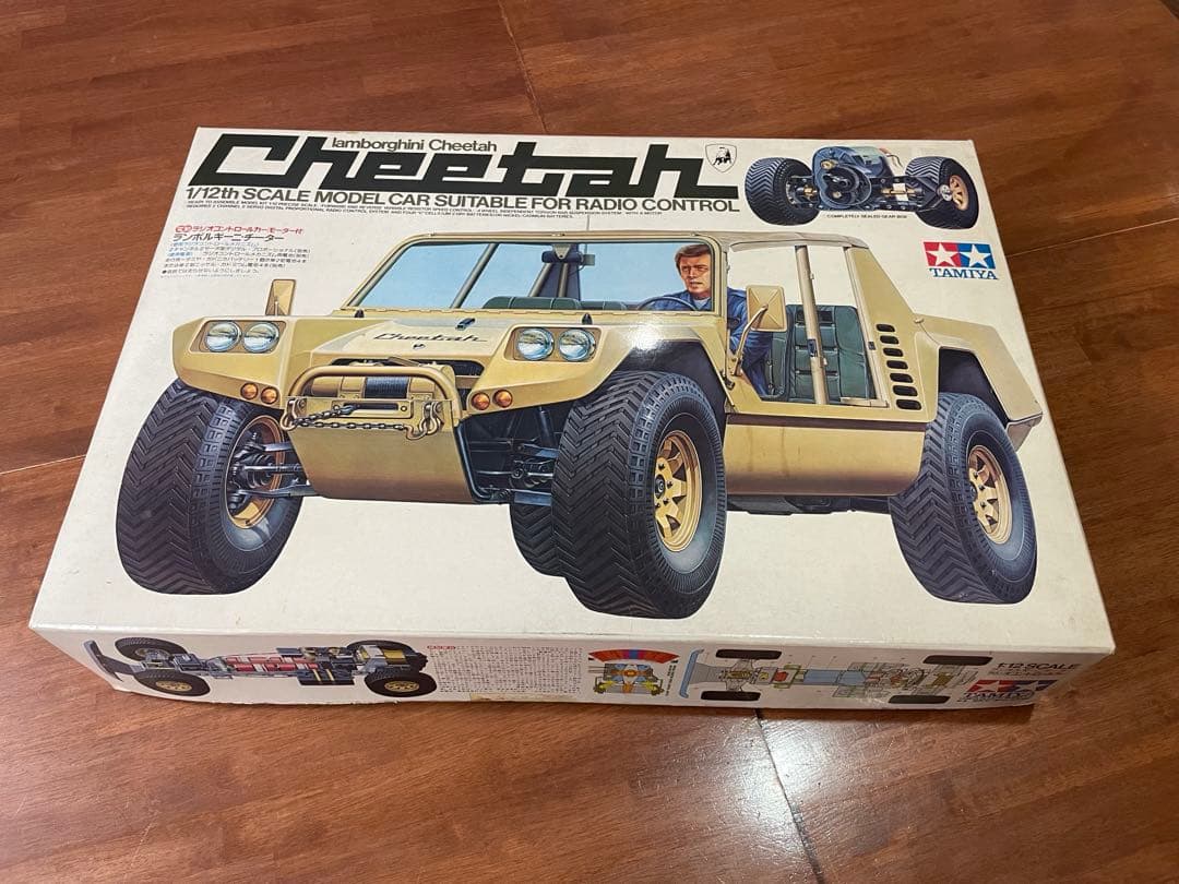 当時物　タミヤ 1/12 ラジオコントロールカー ランボルギーニチーター