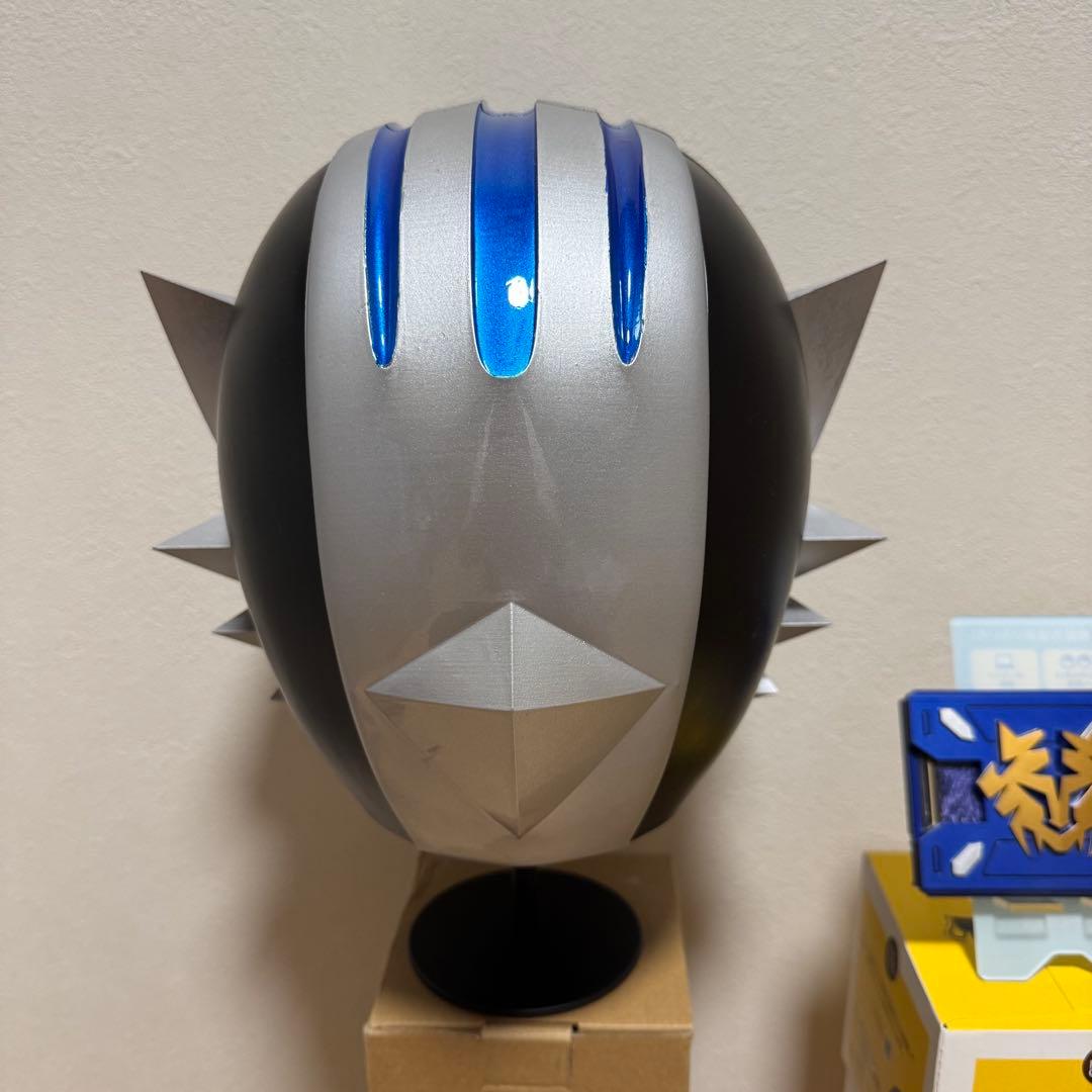仮面ライダータイガ★アトラク1/1コスプレ★カードデッキVバックルCSMプロップ