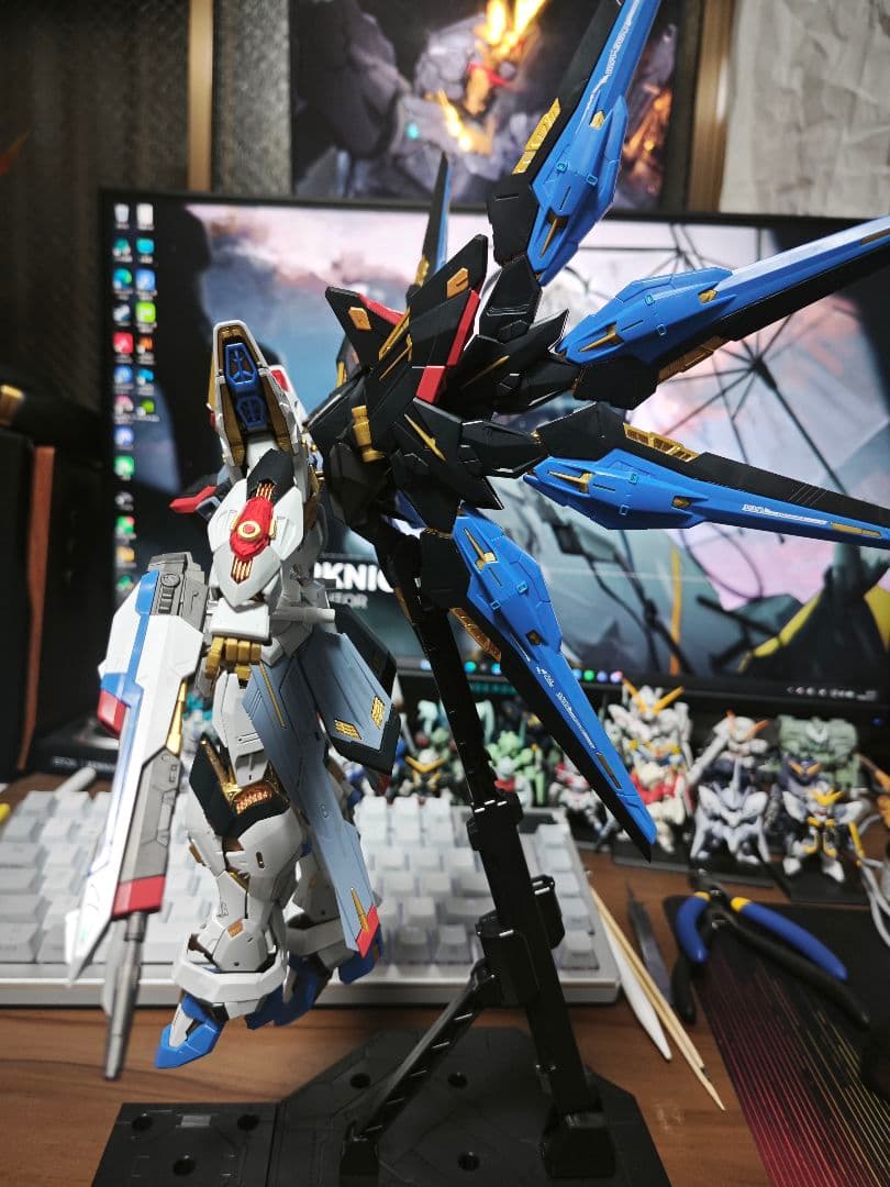 mgex ストライクフリーダムガンダム 組み立て済み