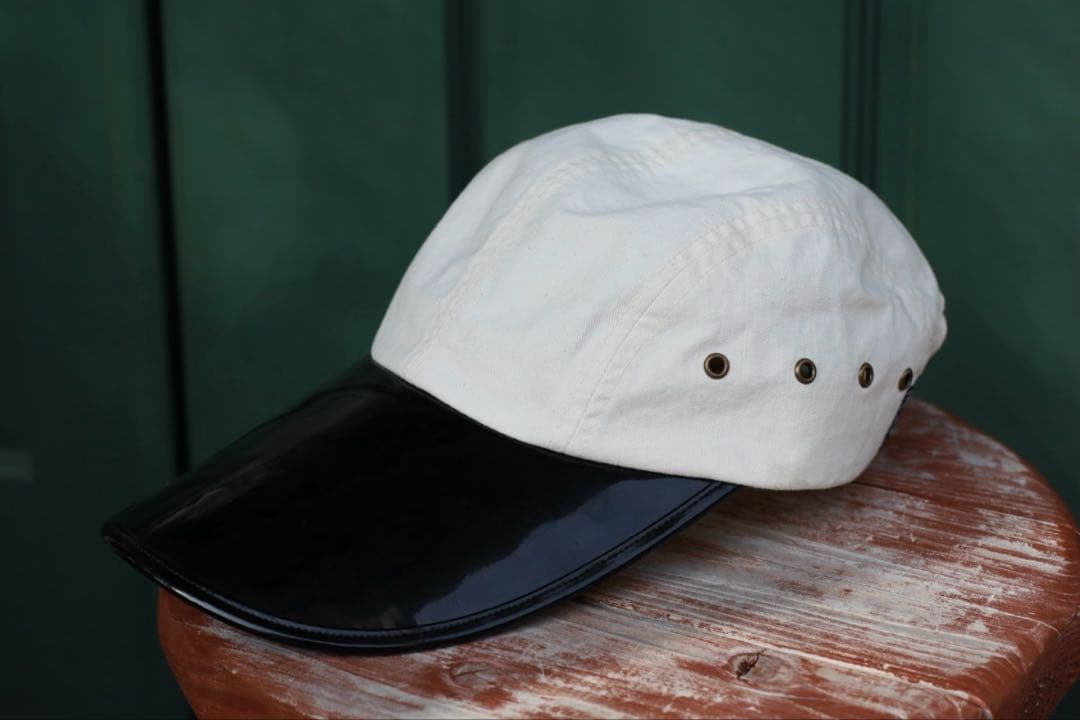 b*n様 ロングビル　キャップ　ラルフローレン　クエーカーマリンサプライ　オイス