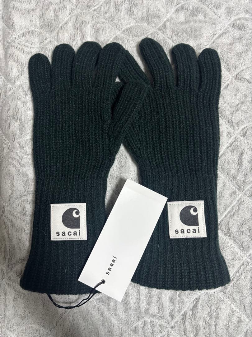 小物 sacai Carhartt WIP Wool Knit Gloves