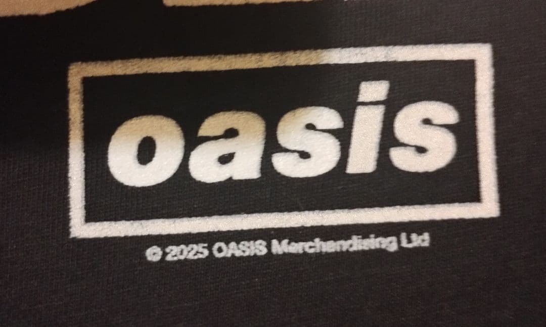 超貴重 オアシス ワンダーウォール 30周年記念 90分間限定販売 Tシャツ L