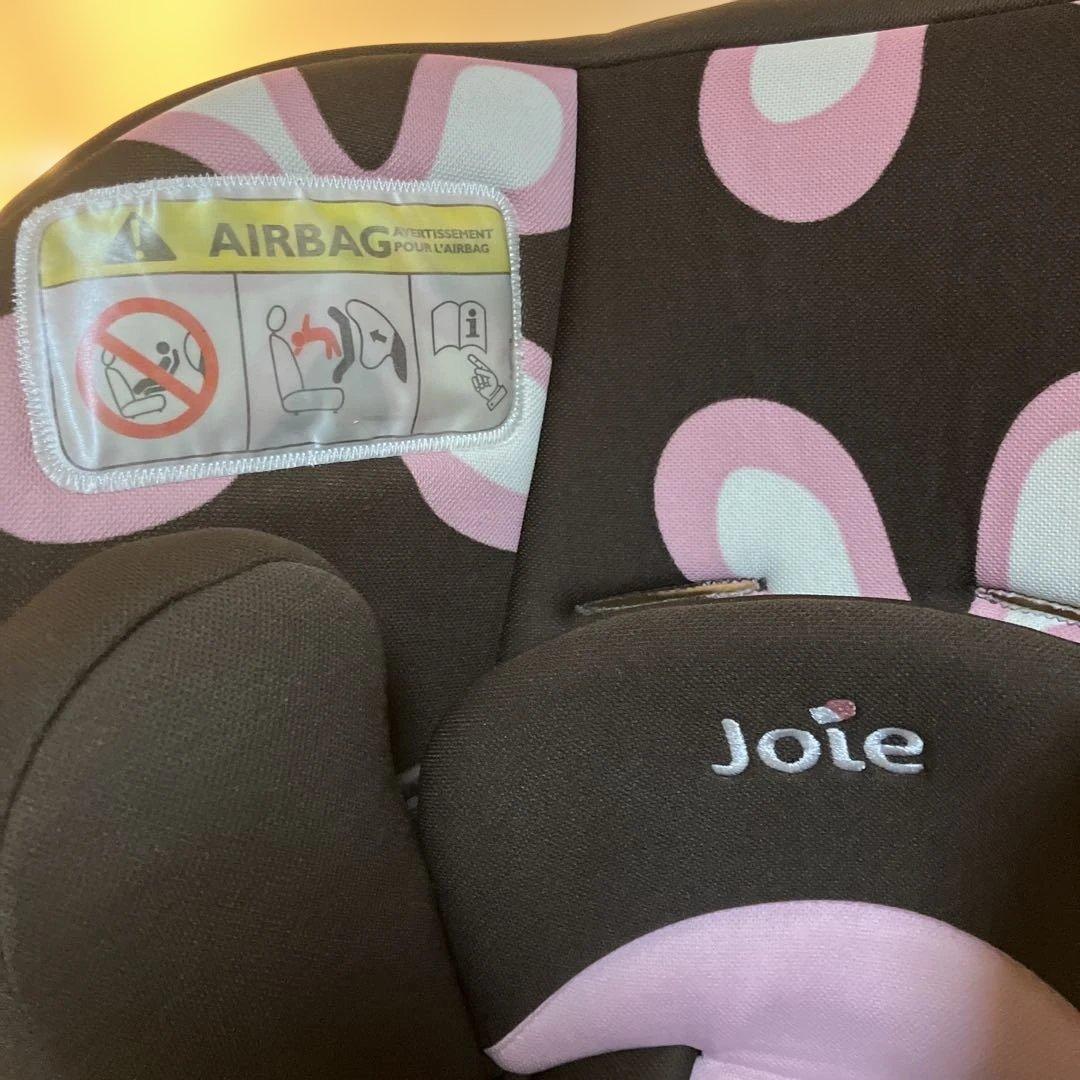 Joie チャイルドシート花柄 双子　新生児　4歳双子　ブラック　ピンク