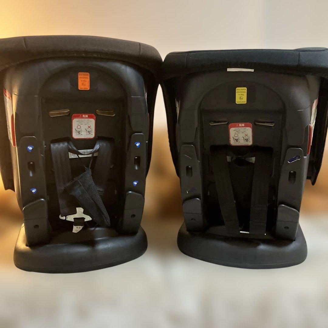 Joie チャイルドシート花柄 双子　新生児　4歳双子　ブラック　ピンク