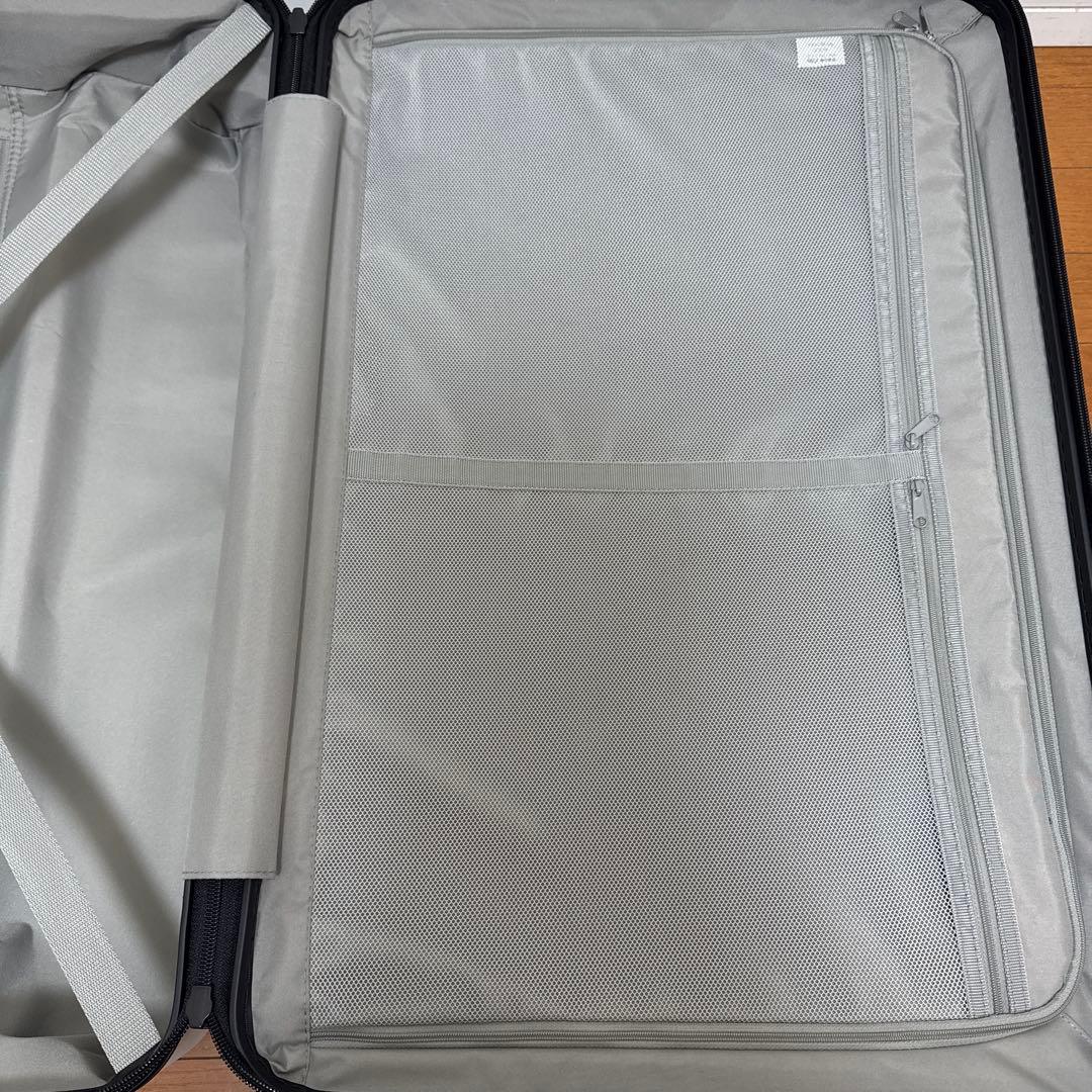 【正規保証あり】無印良品 ハードキャリーケース（スーツケース）75Lホワイト