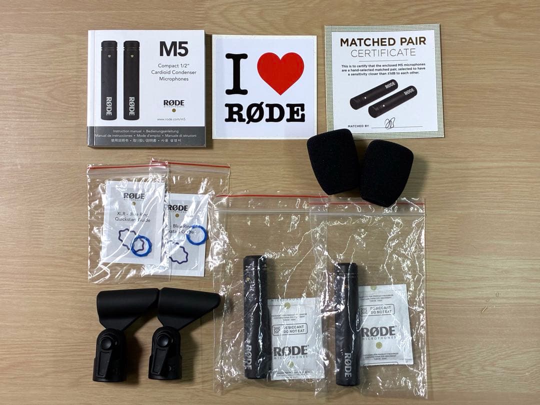 RØDE M5 コンデンサーマイク マッチドペア