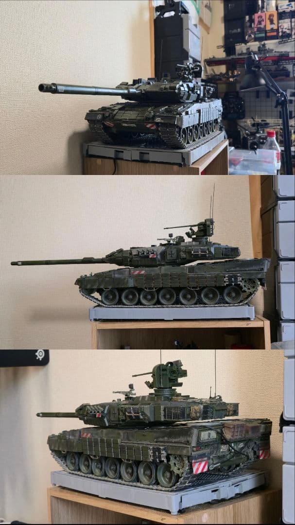 ラジコン 戦車1/16 レオパルド2A6 (Radiolink)