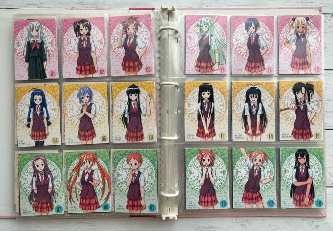 魔法先生ネギま！ファイル トレーディングカード 大量セット