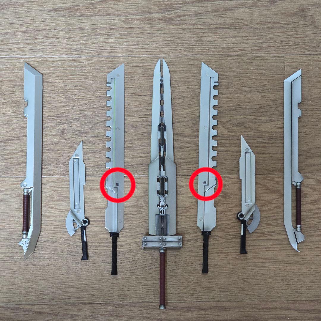 GAMETOYS GT006C クラウド&フェンリル 1/6 フィギュア DX