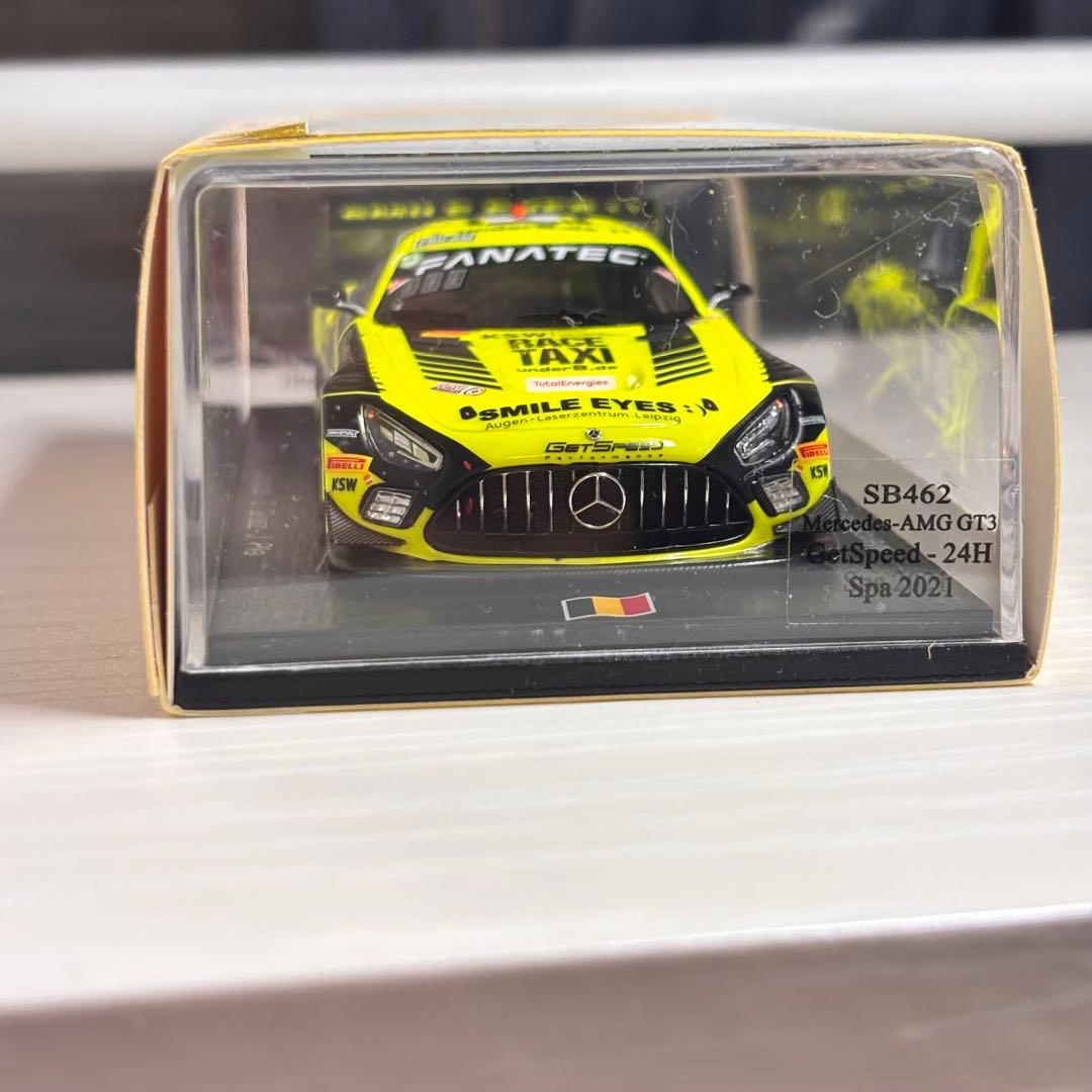 ミニカー 1/43 AMG GT3 No.2 GetSpeed 24H Spa 2021