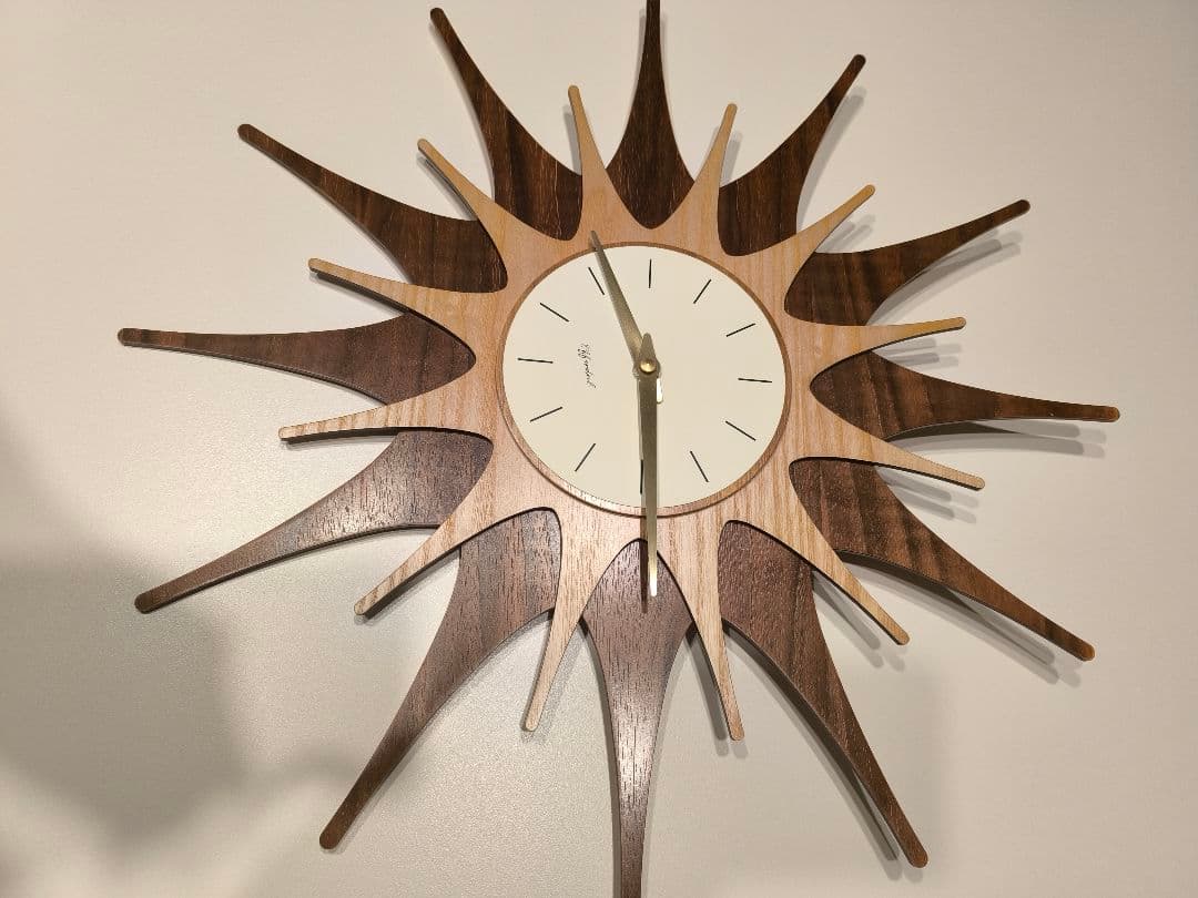 インターフォルム ミラベル 壁掛け時計 スイープムーブメント CL-3851