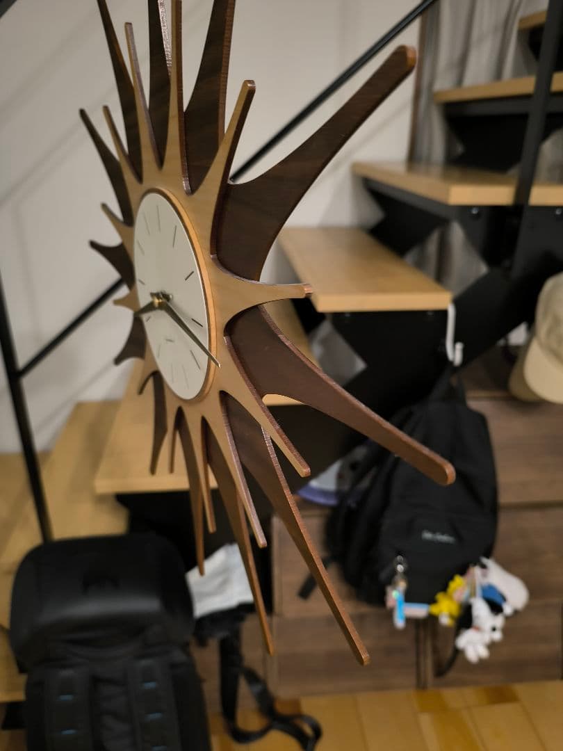 インターフォルム ミラベル 壁掛け時計 スイープムーブメント CL-3851