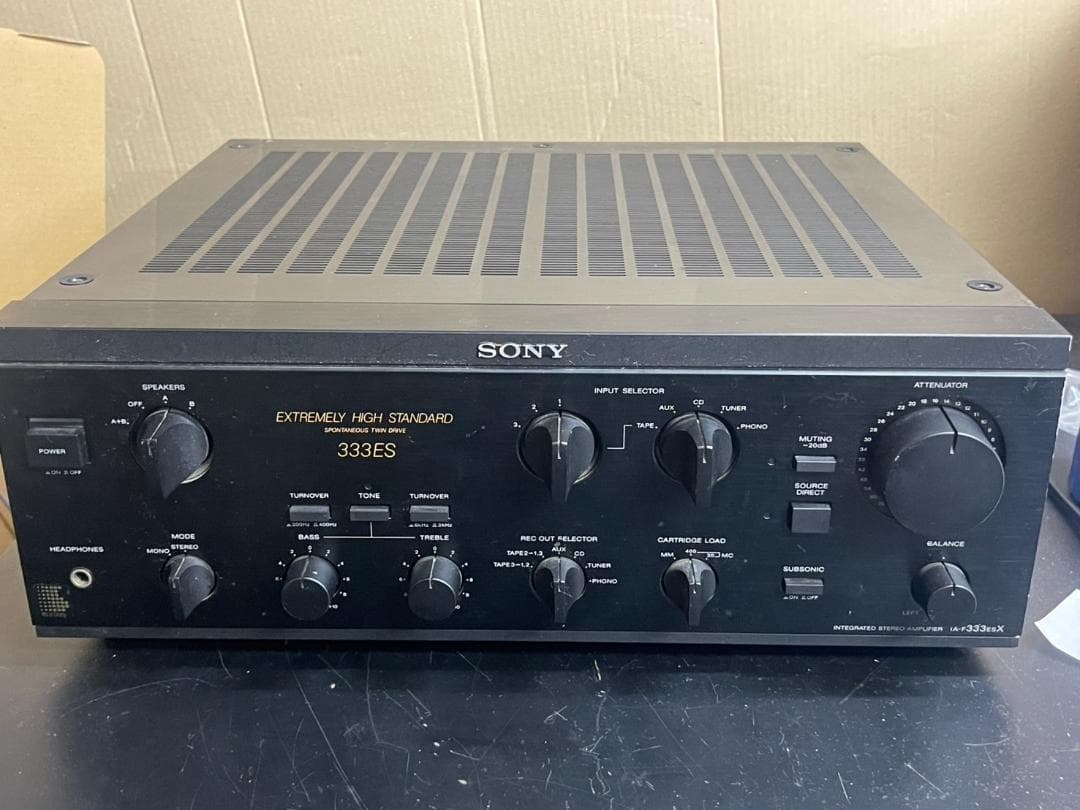 SONY TA-F333ESX プリメインアンプ