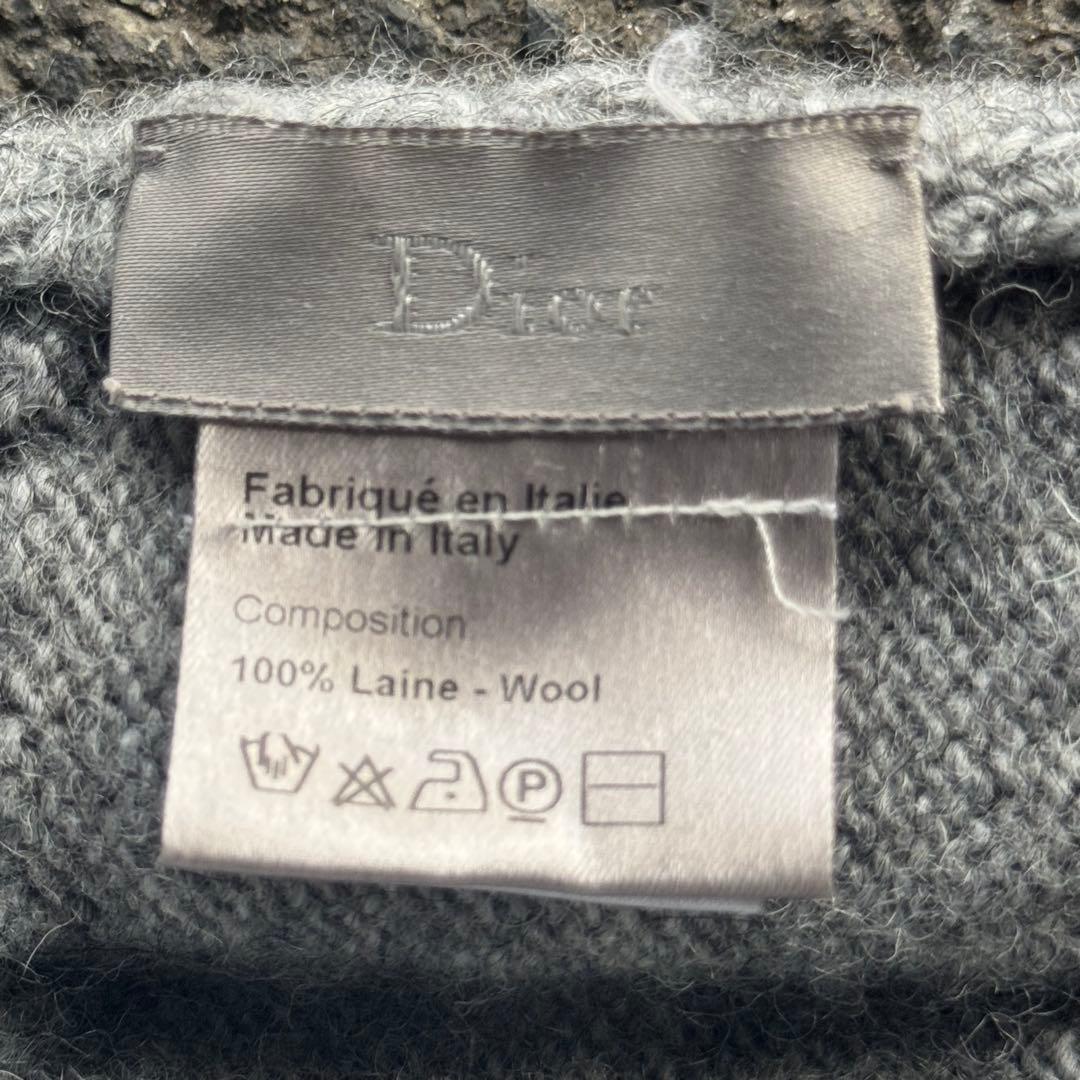 小物 A/W2007 Dior Homme Wool Arm Warmers Grey