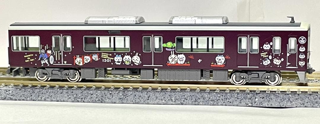 【限定品】阪急電車　ちいかわコラボ　うさぎ号　Nゲージ　ディスプレイモデル