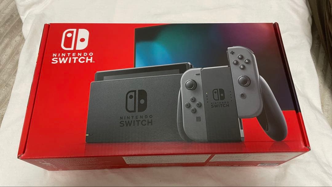 Nintendo Switch グレー モンスターハンターライズ付き