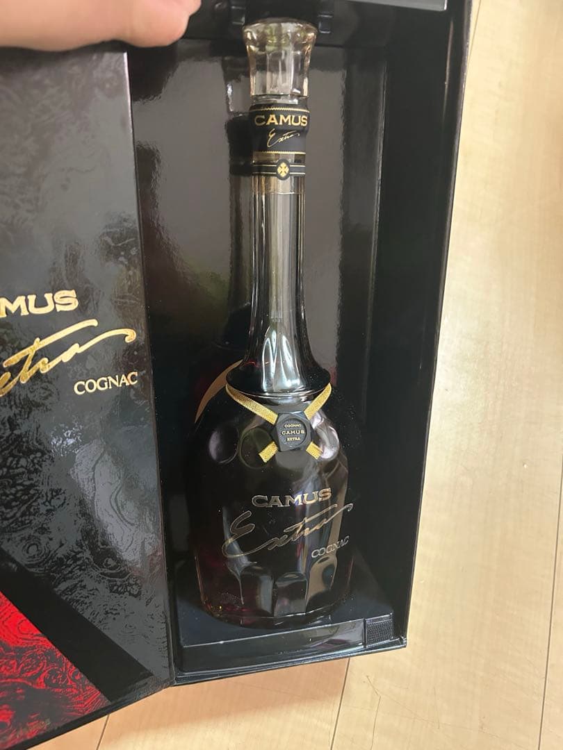 未開栓CAMUS Extra コニャック 専用ボックス入り　ゴールドアワード受賞