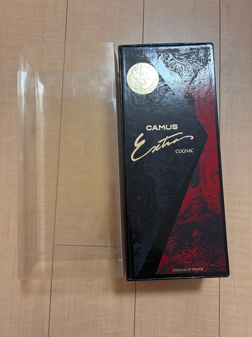 未開栓CAMUS Extra コニャック 専用ボックス入り　ゴールドアワード受賞