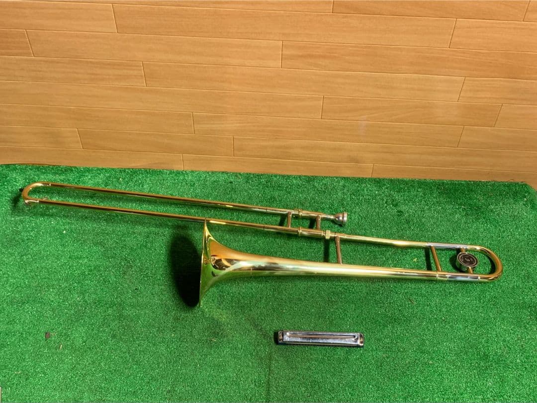 playtechトロンボーンとPyle製ケースYSL-354中古品