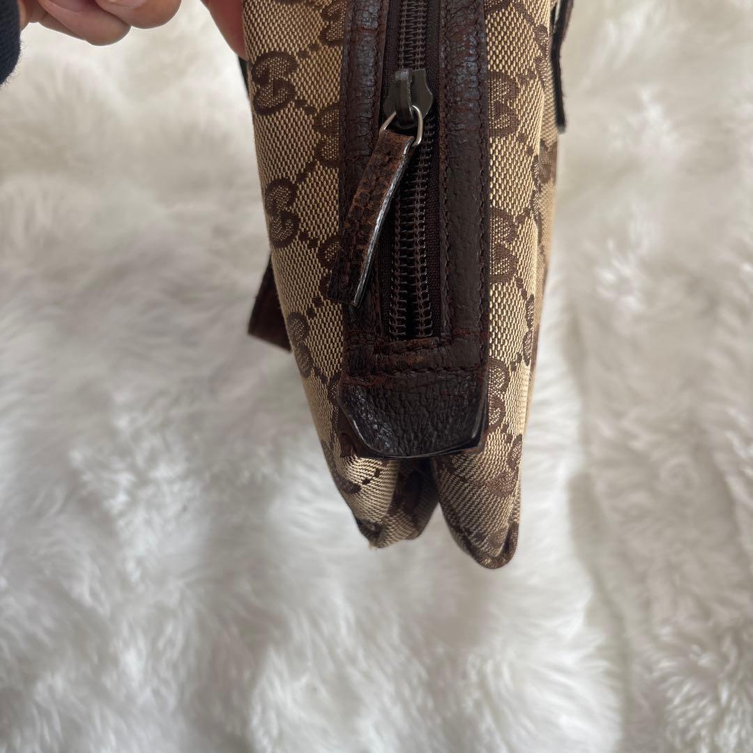 GUCCI ハンドバッグ ベージュ ブラウン