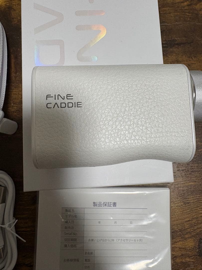 ファインキャディJ7 mini ゴルフ用距離計 ホワイト