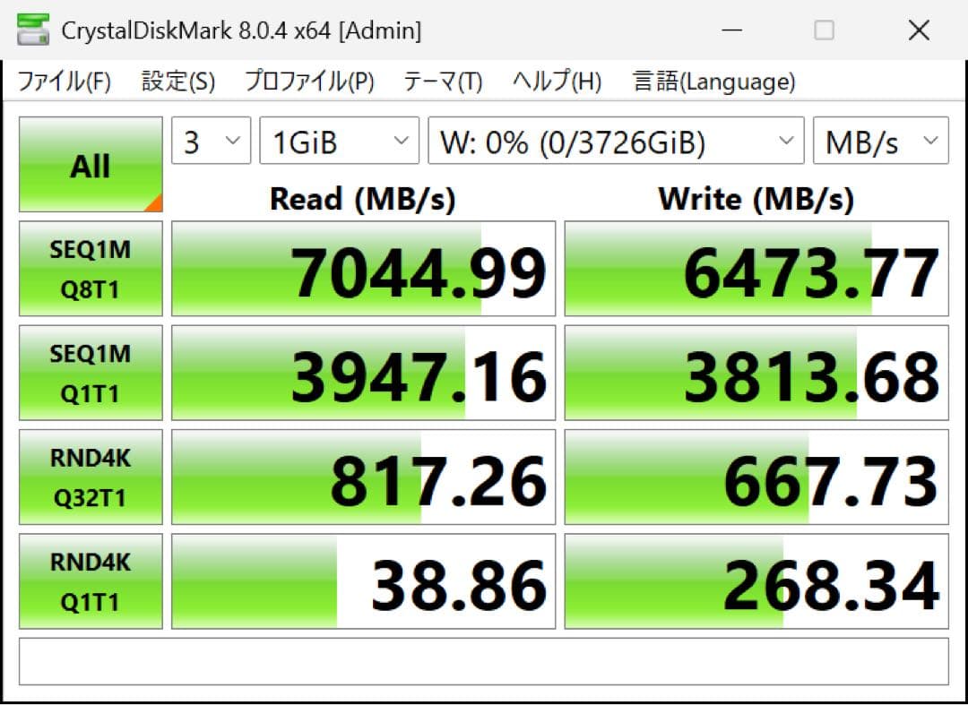 トランセンド PCle SSD M.2 Gen 4X4 250S 4TB