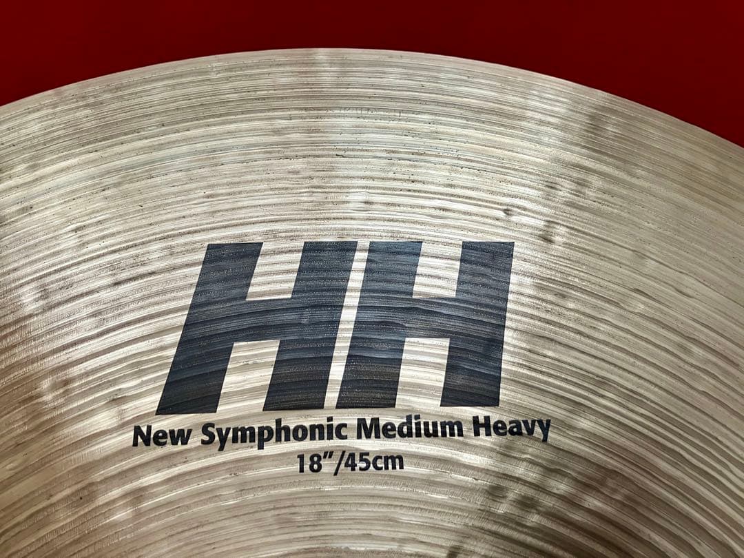 合わせシンバル 18\" セイビアン HH NewSymphonic MH 中古
