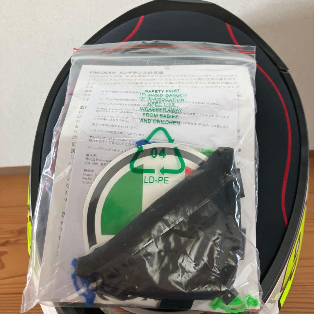 AGV フルフェイスヘルメット K1 ROSSI WINTER TEST2017