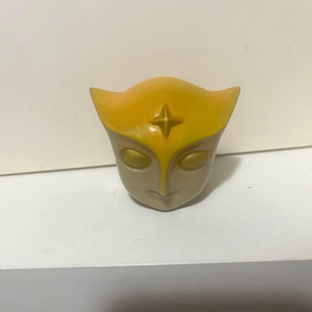 ブルマァク製 トリプルファイター オレンジファイター ソフビ フィギュア 当時物