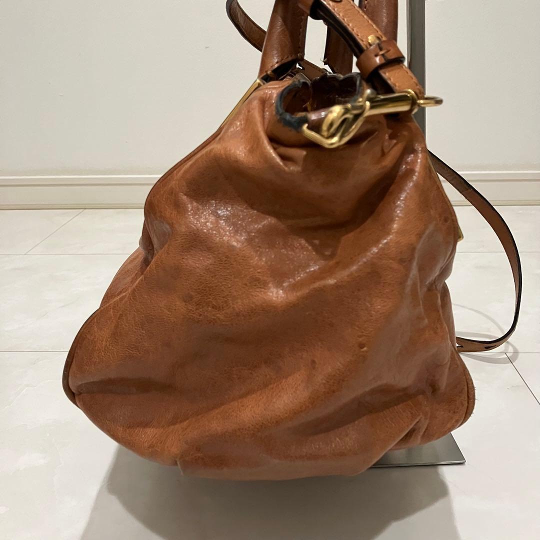 Chloe ETHEL クロエ エテル 2wayショルダーバッグ 本革 レザー