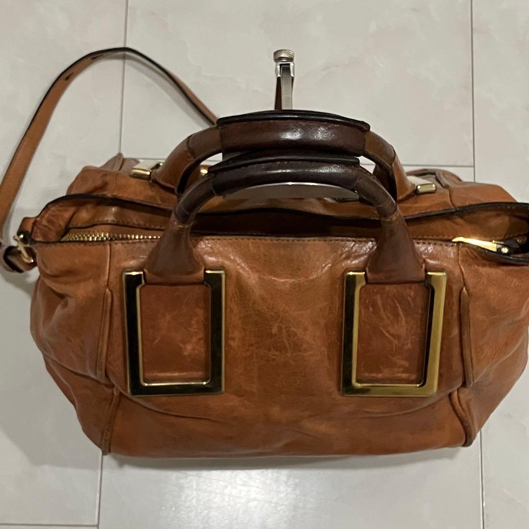 Chloe ETHEL クロエ エテル 2wayショルダーバッグ 本革 レザー