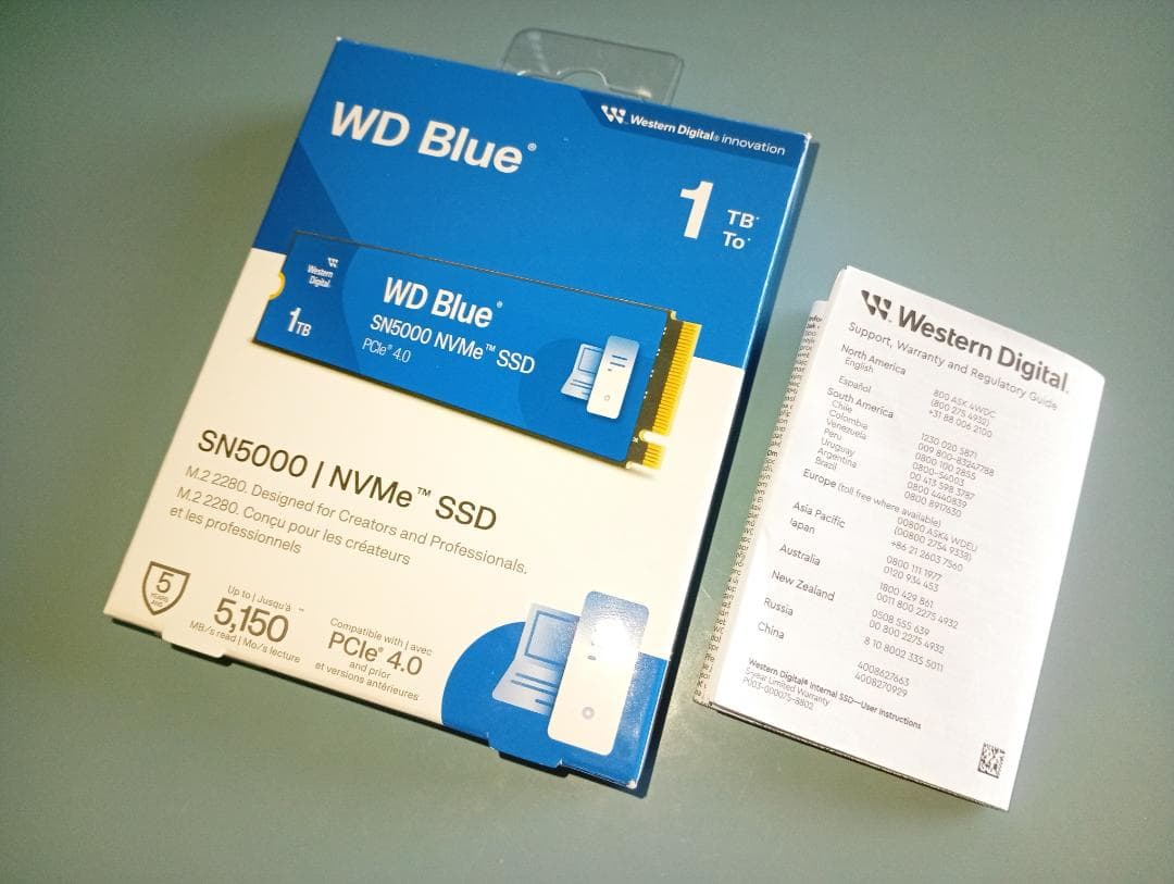 ✪《焰零セレクト》✬WD Blue SN5000+miniRegulus AR5